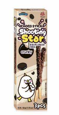 Bánh Que Hàn Quốc Choco Stick Shooting Star Crunky 